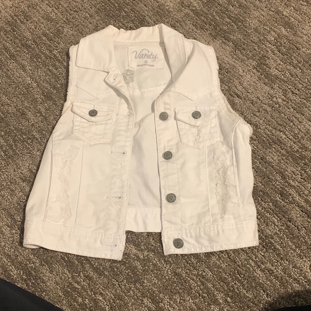 White Denim Jacket